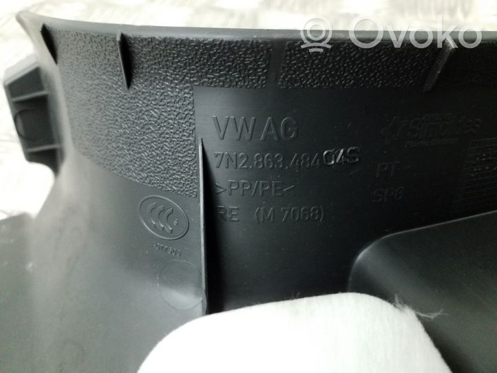 Volkswagen Sharan Altro elemento di rivestimento sottoporta/montante 7N2863484