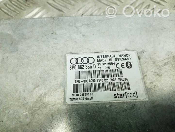 Audi A3 S3 A3 Sportback 8P Moduł / Sterownik Bluetooth 8P0862335D