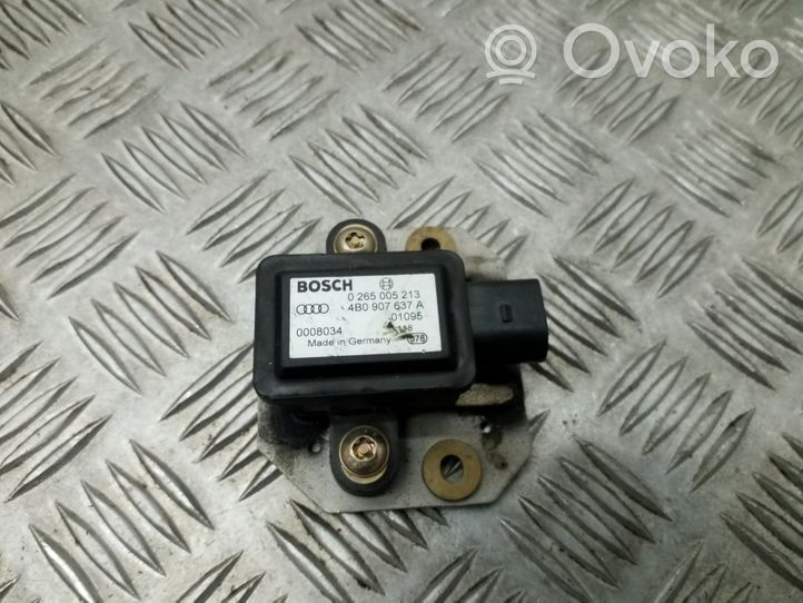 Audi A6 S6 C5 4B Sensor ESP de aceleración de frecuencia del intermitente 4B0907637A