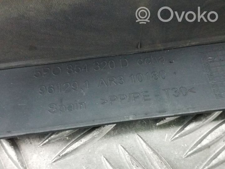 Seat Altea XL Listwa szyby czołowej / przedniej 5P0854542H