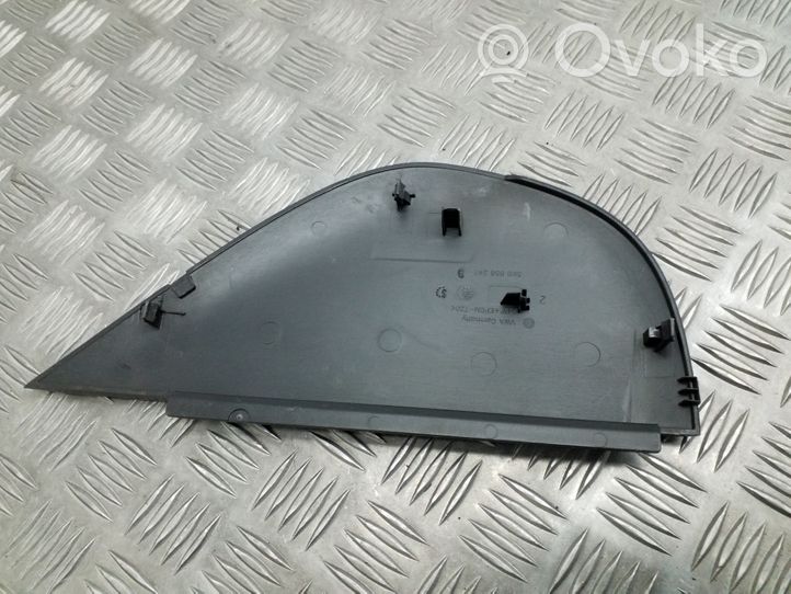 Volkswagen Golf VI Rivestimento estremità laterale del cruscotto 5K0858247B