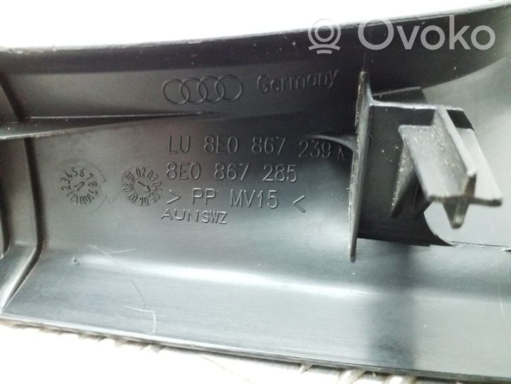 Audi A4 S4 B7 8E 8H Rivestimento montante (B) (fondo) 8E0867239A