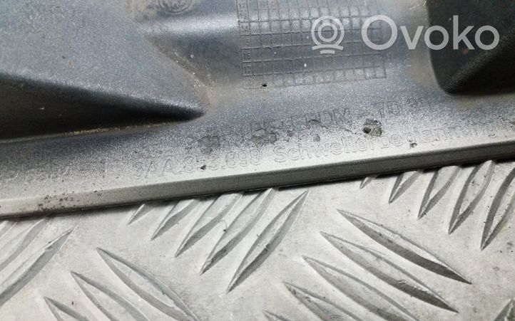 Volkswagen PASSAT B7 Rivestimento del sottoporta delle minigonne laterali 3AA853898