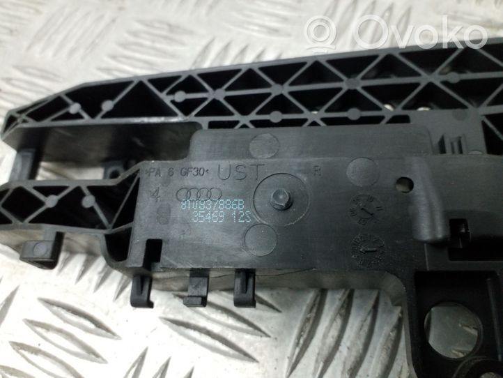 Audi A5 8T 8F Support extérieur, poignée de porte arrière 8T0837886B