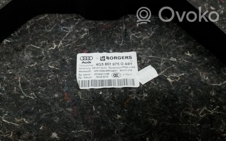 Audi A6 S6 C7 4G Rivestimento portellone posteriore/bagagliaio 4G5867975G