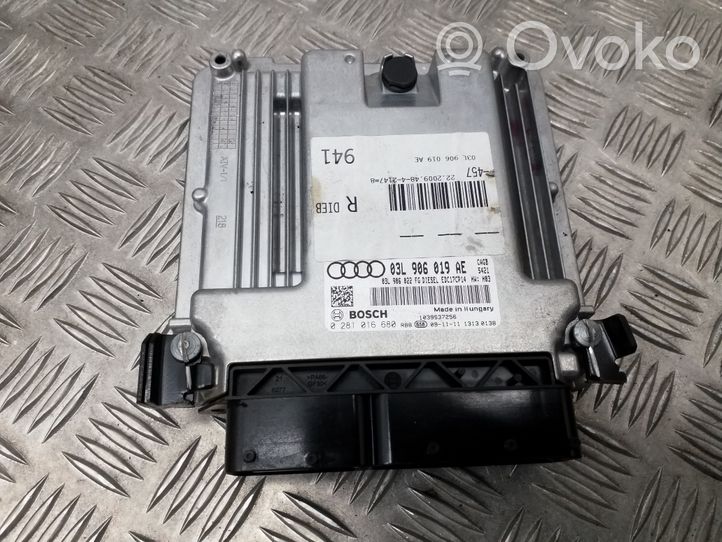 Audi A6 S6 C6 4F Engine control unit/module ECU 03L906019AE