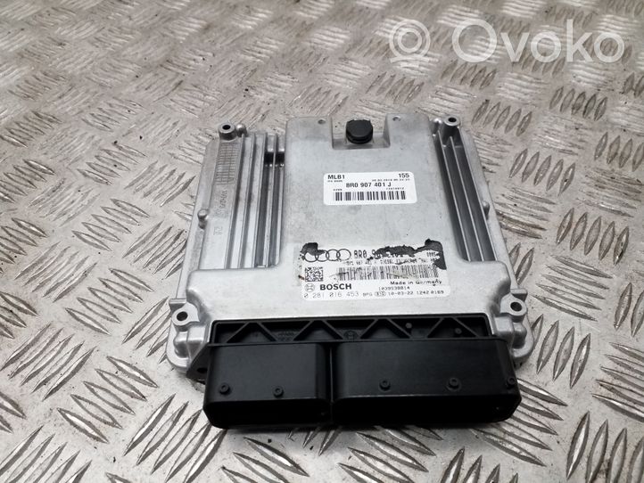 Audi A4 S4 B8 8K Unité de commande, module ECU de moteur 8R0907401J