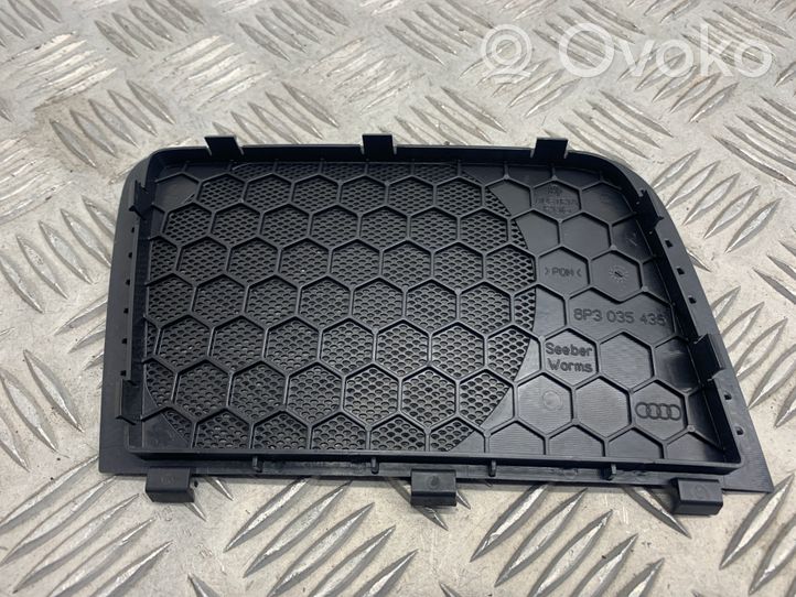 Audi A3 S3 8P Grilles, couvercle de haut-parleur porte arrière 8P3035436