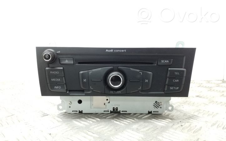 Audi A4 S4 B8 8K Radio/CD/DVD/GPS-pääyksikkö 8T2035186C