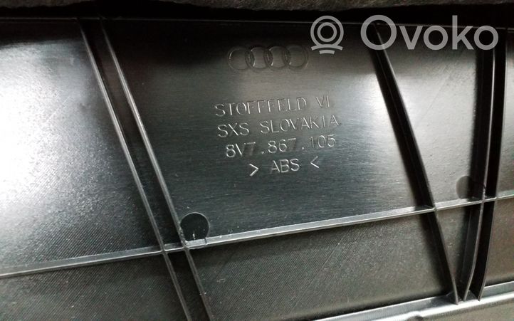 Audi A3 S3 8V Garniture de panneau carte de porte avant 8V7867105