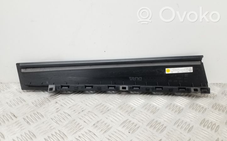 Volkswagen Sharan Front door glass trim molding 7N5837902