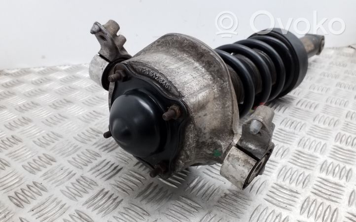 Volkswagen Touareg II Rear shock absorber with coil spring 7P0512345