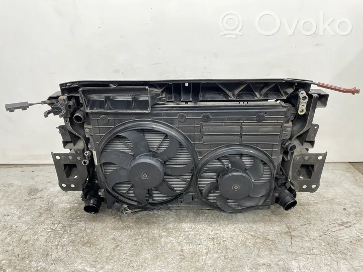 Volkswagen Tiguan Jäähdyttimen kehyksen suojapaneeli 5N0317010C