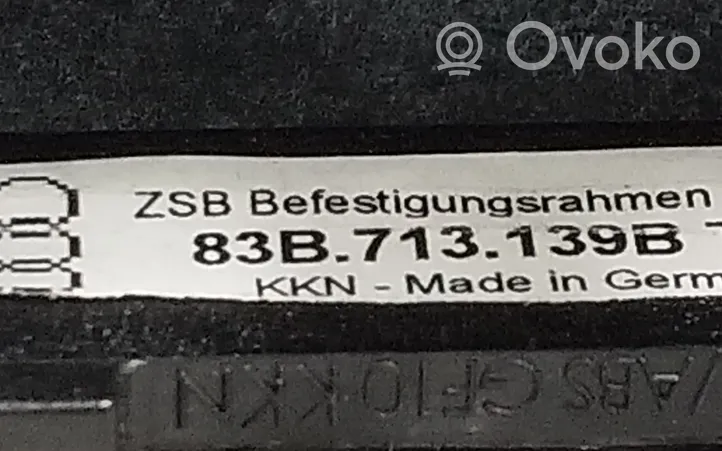 Audi Q3 F3 Pavarų perjungimo svirties apdaila (oda, bumbulas) 83B713139B