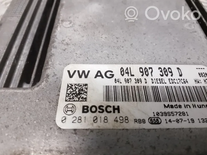 Volkswagen Golf VII Centralina/modulo motore ECU 04L907309D