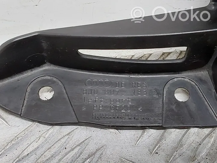 Audi TT TTS Mk2 Soporte del parachoques delantero 8J0807183B