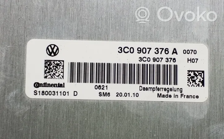 Volkswagen Scirocco Sterownik / Moduł zawieszenia pneumatycznego 3C0907376A
