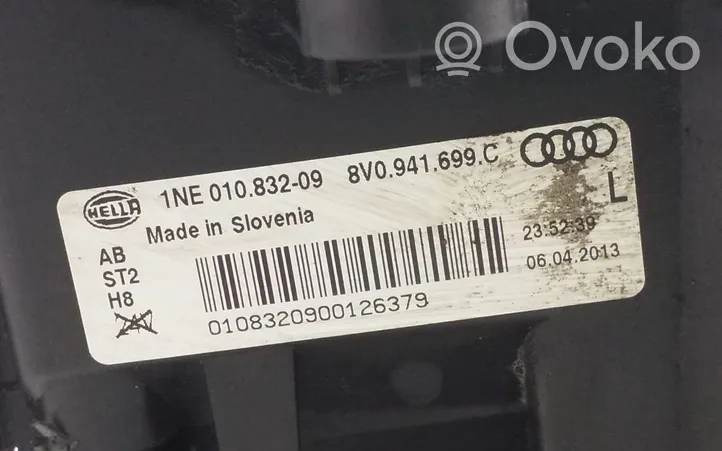 Audi A3 S3 8V Światło przeciwmgłowe przednie 8V0941699C