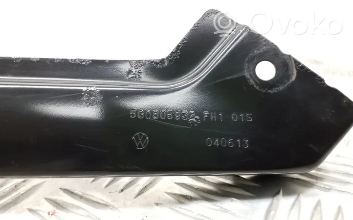 Volkswagen Golf VII Radiator support slam panel bracket 5G0805931