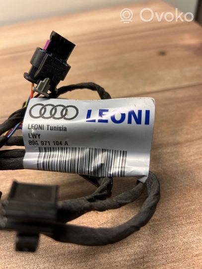 Audi Q4 Sportback e-tron Parking sensor (PDC) wiring loom 89A971104A