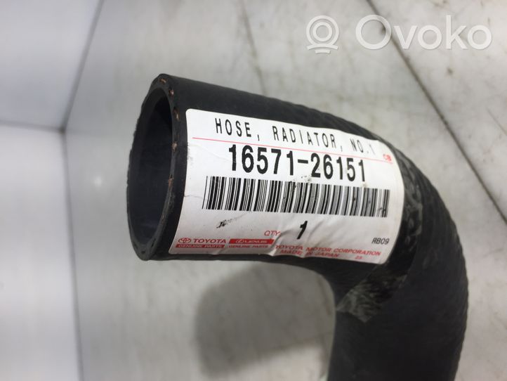 Toyota Avensis T250 Tubo flessibile del liquido di raffreddamento del motore 1657126151