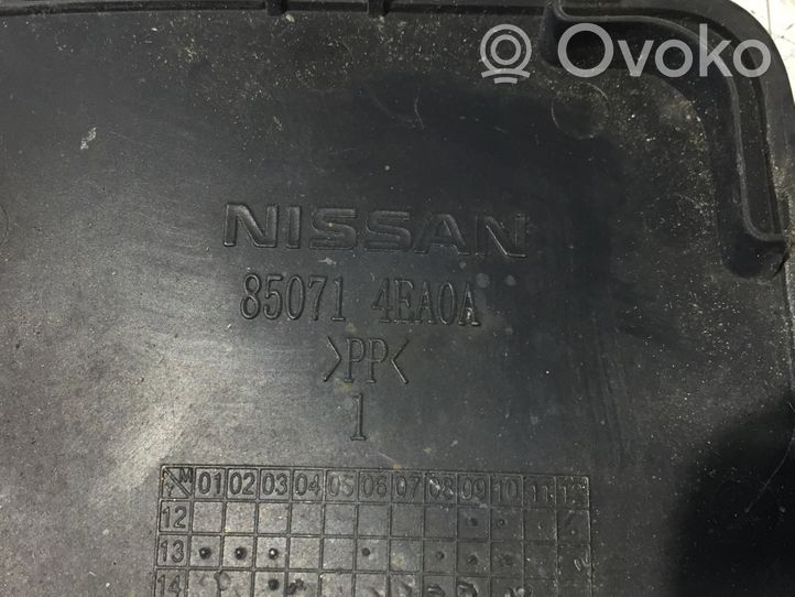Nissan Qashqai Cache crochet de remorquage arrière 850714EA0A