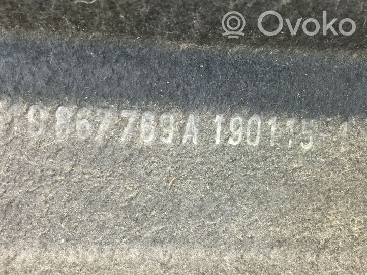 Volkswagen Golf VII Grilles/couvercle de haut-parleur arrière 510867769A
