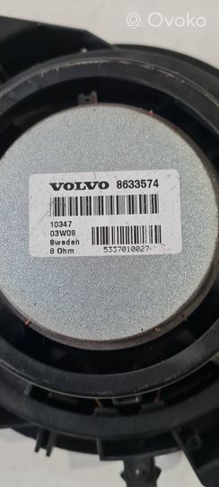 Volvo S60 Haut-parleur de porte avant 8633574