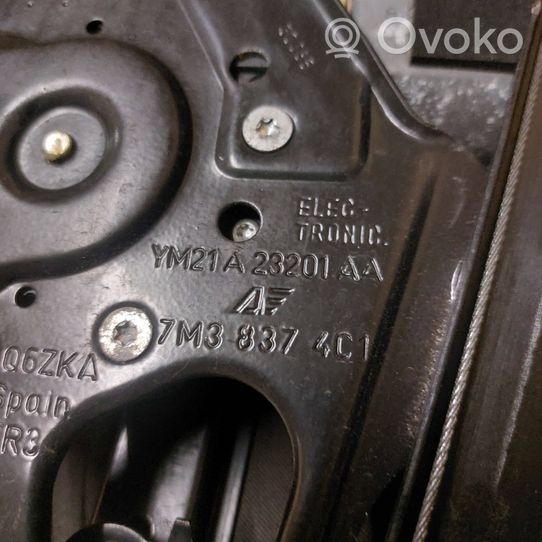 Volkswagen Sharan Передний комплект электрического механизма для подъема окна YM21A23201AA