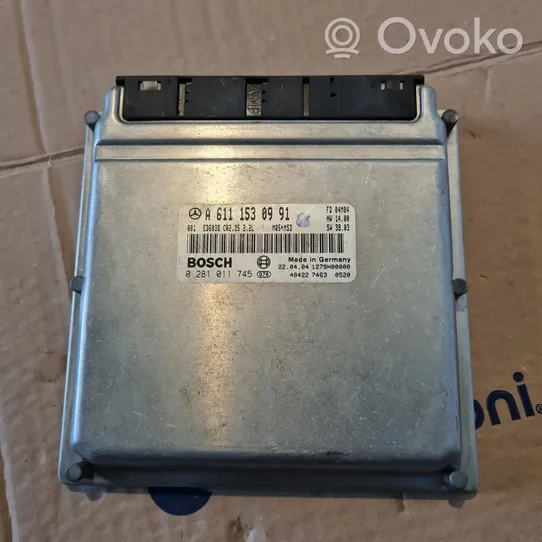 Mercedes-Benz Sprinter W901 W902 W903 W904 Sterownik / Moduł ECU A6111530991