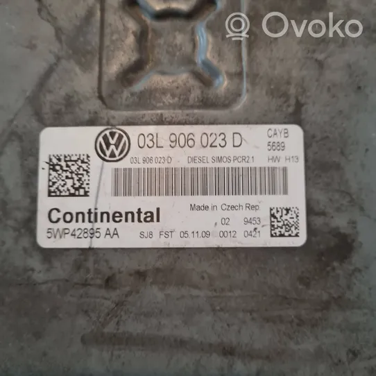 Volkswagen Polo V 6R Sterownik / Moduł ECU 03L906023D