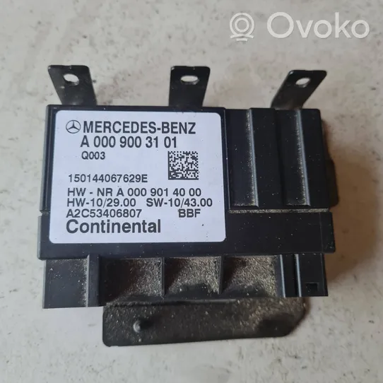 Mercedes-Benz Sprinter W906 Fuel injection pump control unit/module A0009003101