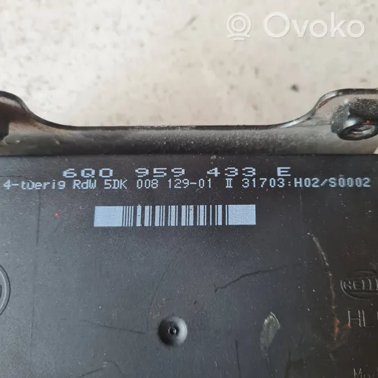 Volkswagen Polo Module confort 6Q0959433E