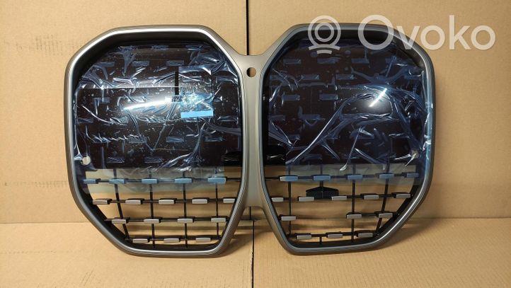 BMW 4 G22 G23 G24 G26 Grille calandre supérieure de pare-chocs avant 8738564