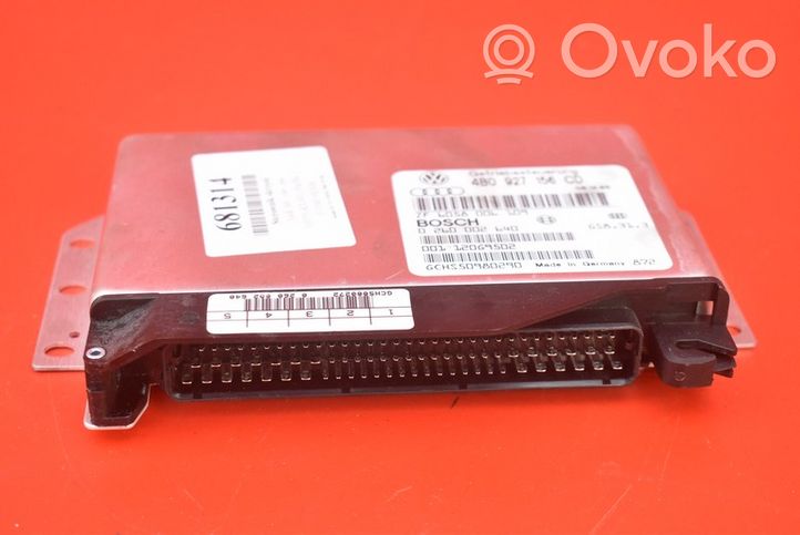 Audi A6 Allroad C5 Module de contrôle de boîte de vitesses ECU 4B0927156CD