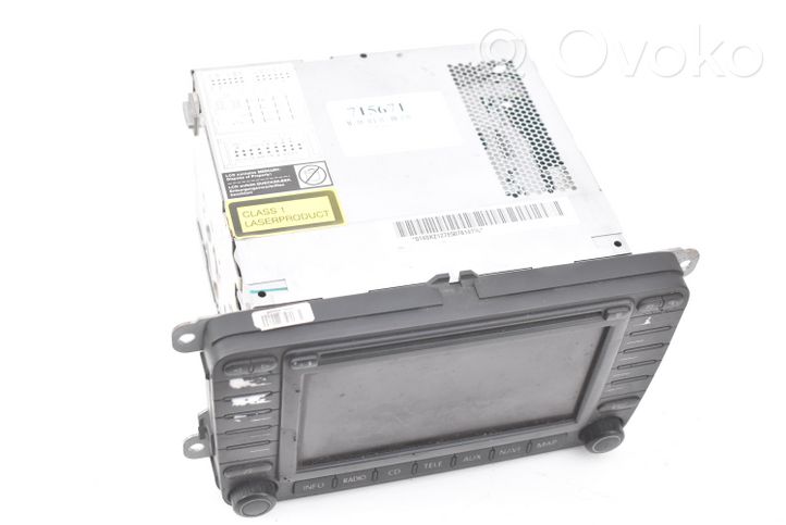 Skoda Octavia Mk2 (1Z) Unità principale autoradio/CD/DVD/GPS 1Z0035194