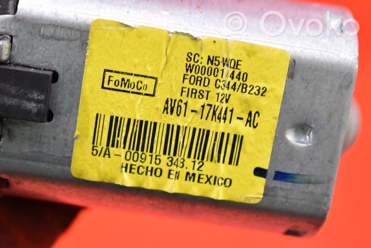 Ford Grand C-MAX Rear window wiper motor AV61-17K441-AC