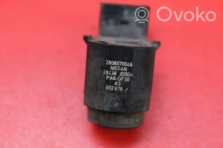 Nissan Qashqai Pysäköintitutkan (PCD) ohjainlaite/moduuli 28438JD00A