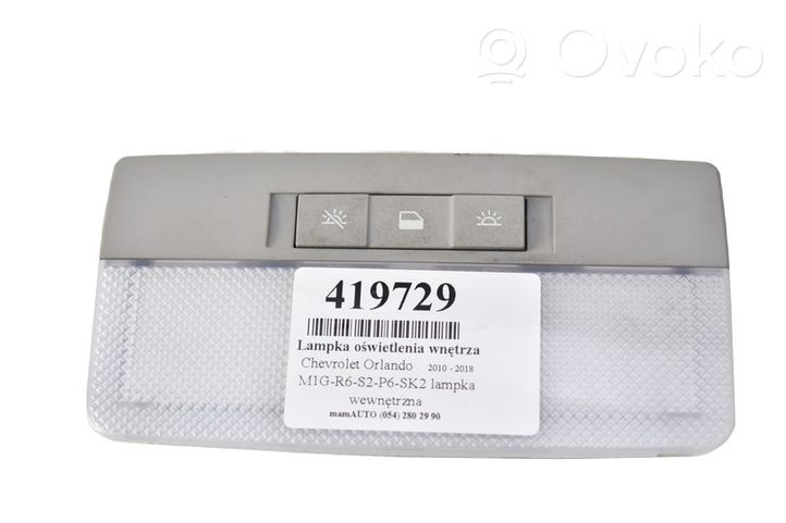 Chevrolet Orlando Luce interna bagagliaio/portabagagli 316627975