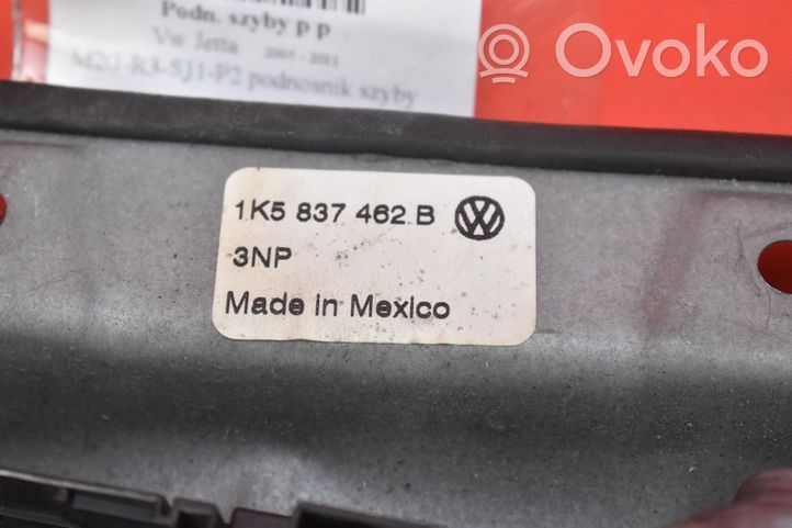 Volkswagen Jetta V Elektryczny podnośnik szyby drzwi przednich 1K5837462B