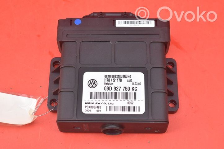 Audi Q7 4L Module de contrôle de boîte de vitesses ECU 09D927750KC