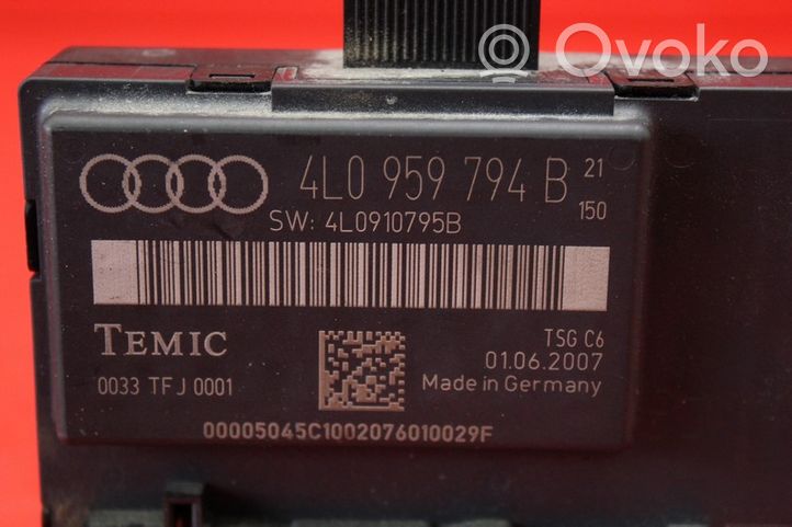 Audi Q7 4L Scatola di montaggio relè 4L0959794B