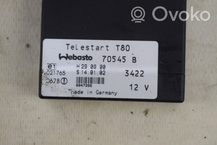 Opel Astra G Boîte à fusibles relais 70545B