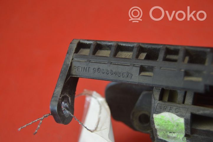 Citroen Xsara Picasso Klamka zewnętrzna drzwi przednich 9633343677