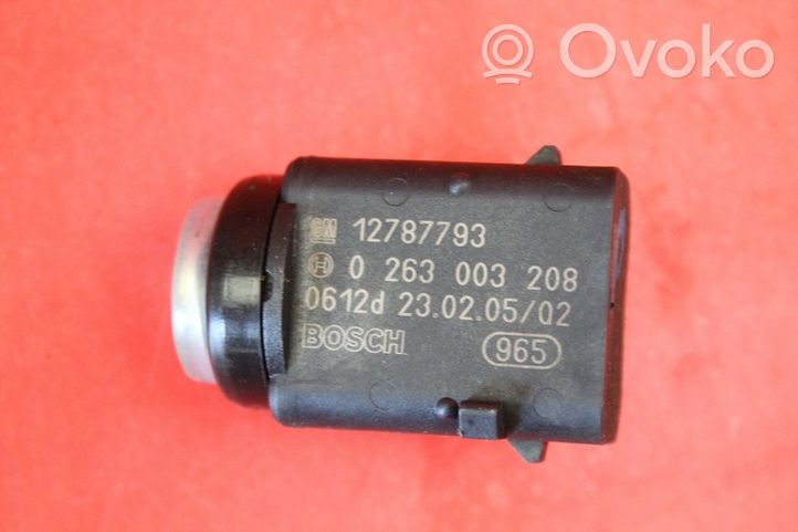 Opel Vectra C Centralina/modulo sensori di parcheggio PDC 12787793