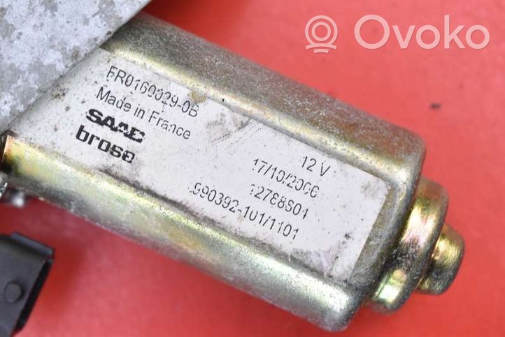 Saab 9-3 Ver2 Mécanisme de lève-vitre avec moteur 12788804