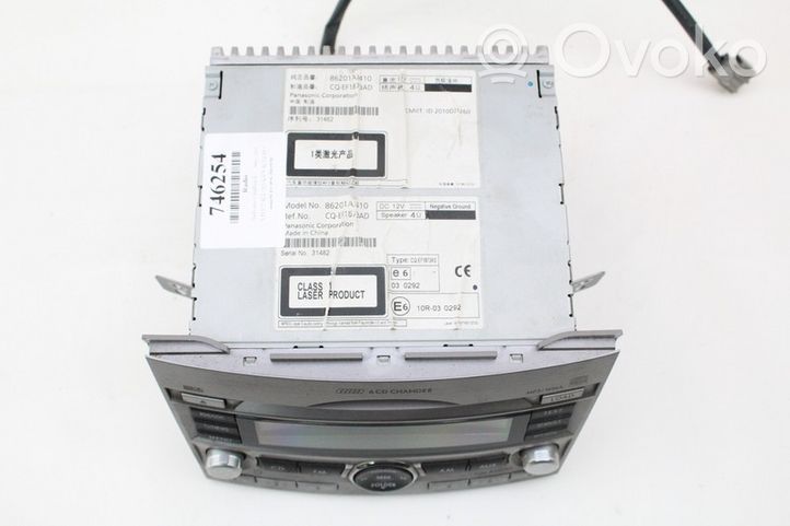 Subaru Outback Unité principale radio / CD / DVD / GPS 86201AJ410