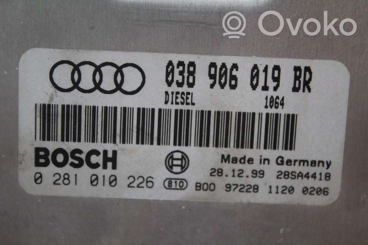 Audi A4 S4 B5 8D Centralina/modulo motore ECU 038906019BR