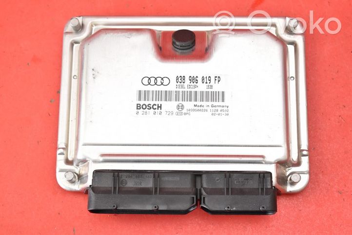 Audi A4 S4 B6 8E 8H Komputer / Sterownik ECU silnika 038906019FP