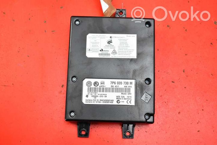 Skoda Rapid (NH) Unité de commande, module ECU de moteur 7P6035730M